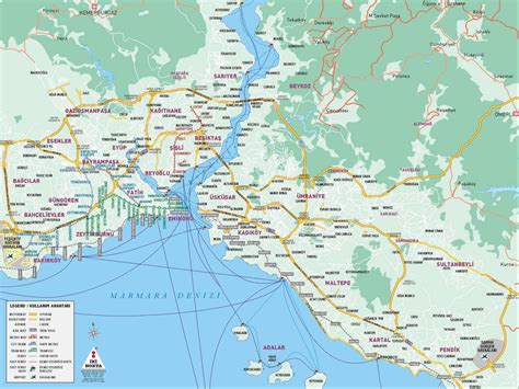 Istanbul Map .